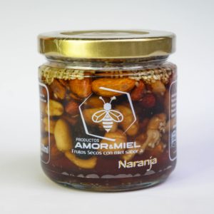 Frutos Secos Con miel Sabor Naranja