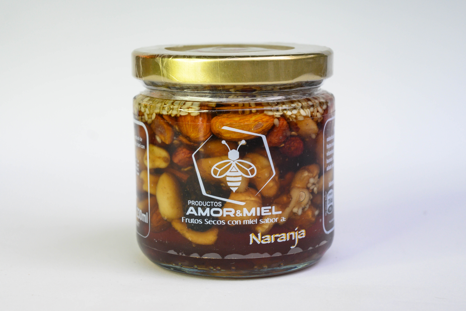 Frutos Secos Con miel Sabor Naranja